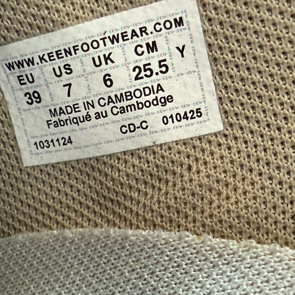 Keen KNX Leather Sneakers M7 / W8.5 - Picture 8 of 9